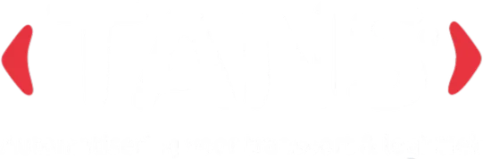 Logo van TANS met de tagline automatisering voor transport en logistiek