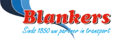 Logo van Blankers met de tekst: sinds 1850 uw partner in transport