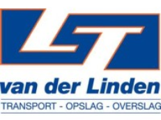 Logo van Van der Linden: transport, opslag en overslag
