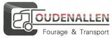 Logo van Oudenallen Fourage & Transport, met een gestileerde vrachtwagen in het beeldmerk