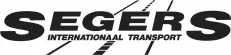 Logo van Segers Internationaal Transport in zwarte schuine letters