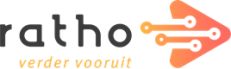 Logo van Ratho met de slogan verder vooruit