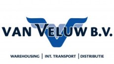 Logo van Van Veluw B.V., warehousing, internationaal transport en distributie