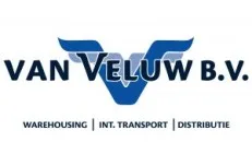 Logo van Van Veluw B.V., warehousing, internationaal transport en distributie